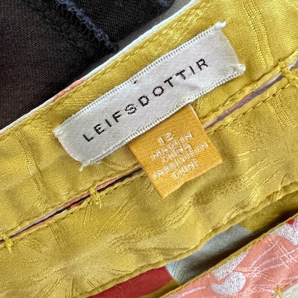 Anthropologie Leifsdottir Silk Floral top Size 12 - Picture 9 of 9